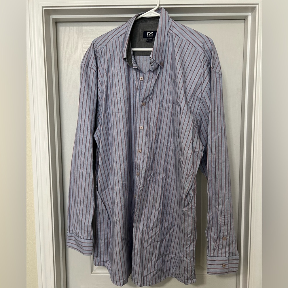 COPY - Cutter & buck button down dress shirt • size XL tall • like new